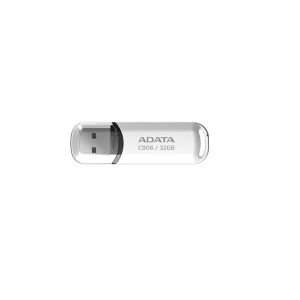 USB памет 32GB ADATA C906. USB 2.0. White - AC906-32G-RWH