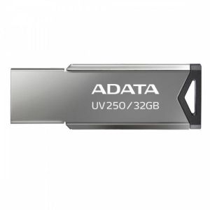 USB памет 32GB ADATA UV250, USB 2.0, Silver - AUV250-32G-RBK