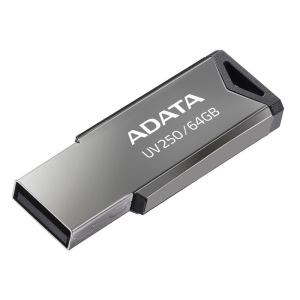USB памет 32GB ADATA UV250, USB 2.0, Silver - AUV250-32G-RBK
