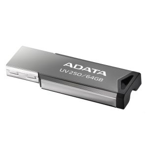 USB памет 32GB ADATA UV250, USB 2.0, Silver - AUV250-32G-RBK