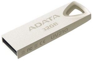 USB памет 32GB ADATA UV210 , USB 2.0, Grey - AUV210-32G-RGD