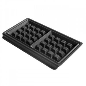 Уред 3в1 RUSSELL HOBBS Creation 26810-56, 750W, 3 подвижни плочи, Грил, Вафли, Сандвичи, Неръждаема стомана, Черен