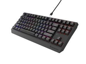 Безжична геймърска клавиатура GENESIS Thor 230 TKL Wireless (NKG-2108), Bluetooth/Wireless, Mechanical Outemu Silent Lemon, TKL, RGB, US Layout, Black