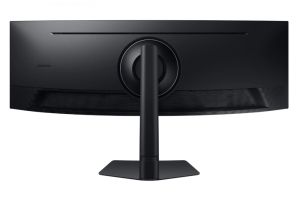 Монитор SAMSUNG ViewFinity S95UC 49C950 (LS49C950UAUXEN), 49" VA QLED Curved 1000R, DQHD (5120x1440) 120Hz, 32:9, 5ms, 350 cd/m2, 3000:1, Speakers 2x5W, 2xHDMI, DP, USB-C 90W, USB 3.0, LAN, Black