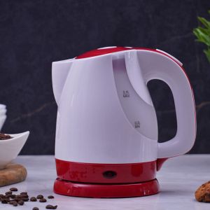 Електрическа кана ROSBERG Premium RP51230F, 1300W, 900 ml, Мерителна скала, Бял/червен