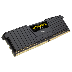 Памет CORSAIR 16GB DDR4 3200MHz Vengeance LPX Black
