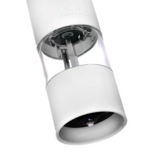 Електрическа мелничка за сол и пипер ESPERANZA Malabar EKP001W, LED, Работа с 1 бутон, Бял