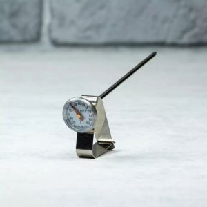 Кухненски термометър KINGHOFF KH 3696, 14 см, Щипка за закрепване, -20 до 100C, Инокс