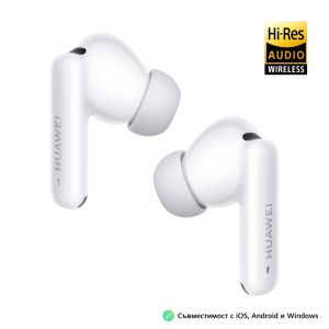 Безжични слушалки HUAWEI FreeBuds 6i White