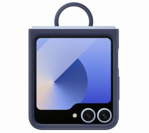 Гръб за SAMSUNG Galaxy Flip6 Silicone Case Ring Navy