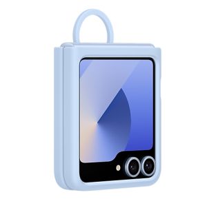 Гръб за SAMSUNG Galaxy Flip6 Silicone Case with Ring Blue