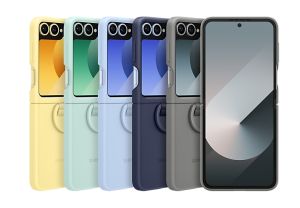 Гръб за SAMSUNG Galaxy Flip6 Silicone Case with Ring Blue