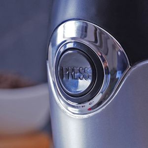 Кафемелачка VOLTZ V51172B, 200W, 50 гр, Сребрист/черен