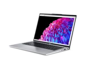 Лаптоп ACER Swift Go14 SFG14-73-59KB, 14" WQXGA (2240 x 1400) IPS, Intel® Core™ Ultra 5 125U (1.3GHz up to 4.3GHz, 12 ядра), 16GB LPDDR5, 512GB SSD M.2, no OS, Silver - NX.KY8EX.008