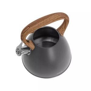 Чайник KLAUSBERG KB 7297, 3 литра, Свирещ, Индукция, Сив инокс