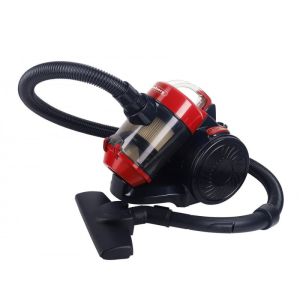 Прахосмукачка без торбичка ROSBERG R51001B, 800W, HEPA, Циклон, 2 литра, Червен/черен