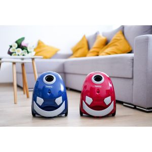 Прахосмукачка с торба ROSBERG R51001J, 700W, 1.5 L, Аксесоари, Червен