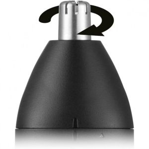 Тример за нос и вежди REMINGTON Trim & Fit NE8000, 5 аксесоара, Черен