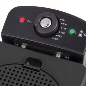 Фритюрник Oliver VOLTZ OV51980H, 2 литра, 2000W, Напълно разглобяем, Филтър, Инокс