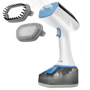 Уред за гладене с пара FIRST AUSTRIA FA-5647-2, 1400W, 320 мл, 2 нива до 25 г/мин, Сухо гладене, Бял/син