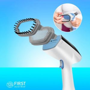 Уред за гладене с пара FIRST AUSTRIA FA-5647-2, 1400W, 320 мл, 2 нива до 25 г/мин, Сухо гладене, Бял/син