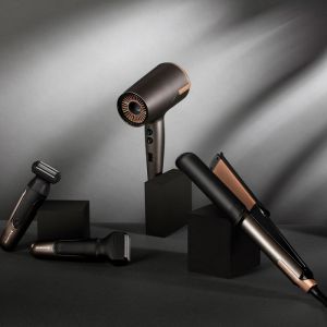 Сешоар REMINGTON ONE D6077, 2000W, Йонизация, Струя 120 км/ч, Cool Shot, Thermacare, Черен/Розов