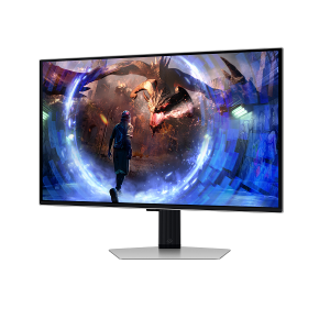 Монитор SAMSUNG Odyssey OLED G6 G60SD 27DG602 (LS27DG602SUXEN), 27" OLED, QHD (2560x1440) 360Hz, 16:9, 0.03ms, 250cd/m2, 1M:1, AMD FreeSync Premium Pro, 2xHDMI, DP, USB 3.0, Silver