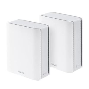 Домашна WiFi система ASUS ZenWiFi BT10 (90IG08Y0-MO3C40), Tri-band WiFi 7 Mesh 18 Gbps 6000 sq.ft 2pk Dual 10G Ports Security and Parental Controls Included