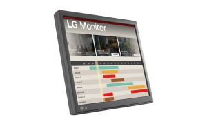 Монитор LG 17BR30T-B, 17” TN Touchscreen, SXGA (1280 x 1024) 75Hz, 5:4, 5ms, 1000:1, 200cd/m2, VGA, USB2.0,   Black