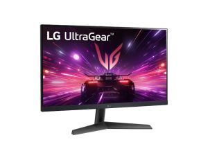 Монитор LG 24GS60F-B UltraGear, 23.8" IPS, FullHD (1920x1080) 180Hz, 16:9, 1ms, 1000:1, 300cd/m2, AMD FreeSync, NVIDIA G-SYNC, HDMI, DisplayPort, Black