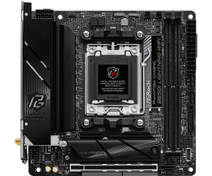 Дънна платка ASROCK B650I Lightning WiFi (AMD AM5, 2 x DDR5, 2 x M.2, 2.5Gb LAN, Wi-Fi 6E, HDMI) Mini-ITX