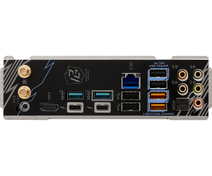 Дънна платка ASROCK Phantom Gaming Z890 Lightning WiFi (Intel 1851, 4xDDR5, 1 x Blazing M.2, 3 x Hyper M.2, 2.5 Gigabit LAN, Wi-Fi 7, HDMI, 2xThunderbolt 4) ATX