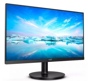 Монитор PHILIPS 221V8/00, 21.5" VA, FullHD (1920x1080) 75Hz, 16:9, 4ms, 250cd/m2, 3000:1, VGA, HDMI, Black