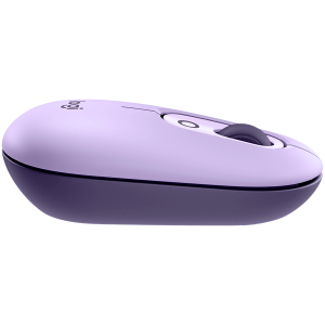 Безжична мишка LOGITECH POP Mouse with emoji (910-007414), Bluetooth, 4000 DPI, Lilac
