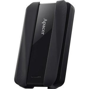 Външен диск 5TB APACER AC533 (AP5TBAC533B-1), 2.5" SATA, USB 3.2 Gen 1, Jet black
