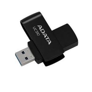 USB памет 128GB ADATA UC310, USB 3.2 Gen1 (USB 5Gbps), Black - UC310-128G-RBK