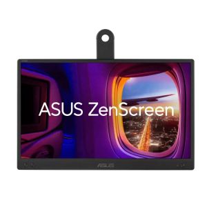 Монитор ASUS ZenScreen MB166CR Portable (90LM07D3-B03170), 15.6" IPS, FullHD (1920x1080) 60Hz, 16:9, 5ms, 250cd/m2, 800:1, USB-C, Black