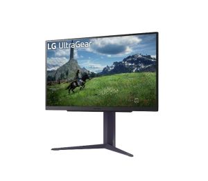 Монитор LG 27GS85Q-B UltraGear, 27" Nano IPS, QHD (2560x1440) 200Hz, 16:9, 1ms, 1000:1, 400cd/m2, AMD Free-sync, NVIDIA G-Sync, 2xHDMI, DisplayPort, USB3.0,  Black