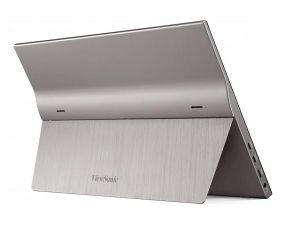 Монитор VIEWSONIC TD1655 , 15.6" IPS Touch, Full HD (1920x1080) 60Hz, 16:9, 6.5ms, 250 cd/m², 800:1, Speakers: 2x0.8W, Mini HDMI, 2xUSB Type-C, Grey