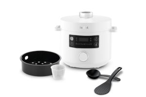 Мултикукър под налягане Tefal CY754130, Turbo Cuisine 5L (white), 1090W,  EPC, automatic prg (10) (inlc. Bake, Sous-vide, Slow-Cook, Ferment, Reheat), easy steam release