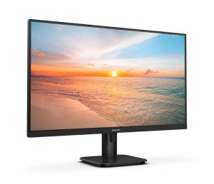 Монитор PHILIPS 27E1N1800A/00 Series 1000, 27" IPS, 4K UHD (3840x2160) 60Hz, 16:9, 4ms, 350cd/m2, 1000:1, Adaptive Sync, Speaker 2x2W, 2xHDMI, DP, Black