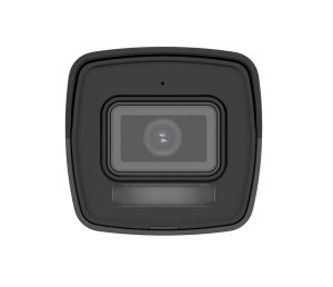 Охранителна камера HikVision DS-2CD1043G2-LIUF, 4 MP Smart Hybrid Light Fixed Bullet Network Camera, 4 mm, IR, White Light up to 30m, H.265+, IP67, built-in microphone, micro SDXC (512GB), 12Vdc/PoE 6.5W