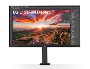 Монитор LG 32UN880K-B UltraFine Ergo, 31.5" IPS, 4K UHD (3840x2160) 60Hz, 16:9, 5ms, 350 cd/m2, 1000:1, Dynamic Action Sync, Speaker 2x5W, 2xHDMI, DP, USB type-C, Black