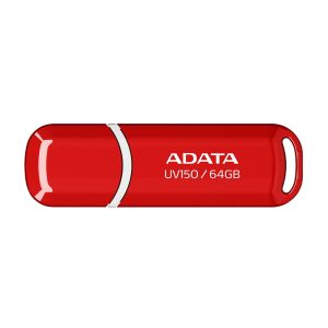 USB памет 64GB ADATA UV150, USB 3.2 Gen 1, Red -  AUV150-64G-RRD