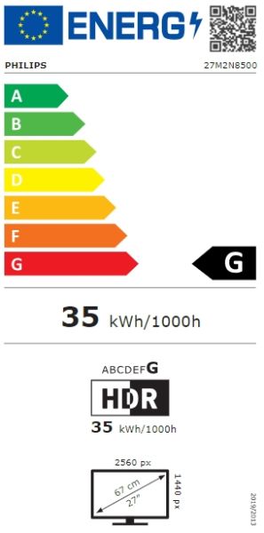Монитор PHILIPS 27M2N8500/00 Evnia 8000, 26.5" QD-OLED, QHD (2560x1440) 360Hz, 16:9, 0.03ms, 1000cd/m2, 1.5M:1, AMD FreeSync™ Premium Pro, Speaker 2x5W, 2xHDMI, DP, USB hub, White