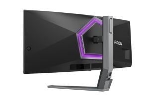 Монитор AOC AGON Pro AG346UCD, 34" QD-OLED Curved 1800R, WQHD (3440x1440) 175Hz, 21:9, 0.03ms, 1000cd/m2, 1.5M:1, AMD Freesync Premium Pro, Speaker 2x8W, 2xHDMI, DP, USB hub, Black
