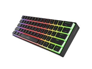 Безжична геймърска клавиатура GENESIS Thor 660 G2 (NKG-2196), Bluetooth/Wireless, Mechanical Gateron Brown, Tactile, RGB Backlight, USB, Black