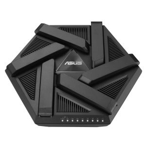Рутер ASUS RT-AXE7800, AXE7800 Tri-band WiFi 6E (802.11ax) Router, New 6GHz Band, 2.5G Port - 90IG07B0-MU9B00