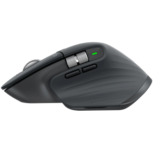 Безжична мишка LOGITECH MX Master 3S for Business (910-006582), Bluetooth/Wireless, 8000 DPI, USB, Graphite