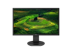 Монитор PHILIPS 221B8LJEB/00 B Line, 21.5" TN, FullHD (1920x1080) 60Hz, 16:9, 1ms, 250cd/m2, 1000:1, Adaptive Sync, Speaker 2x2W, VGA, DVI, HDMI, DP, USB hub, Black